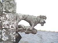 Goulven, Eglise de St Goulven, Statue, Lion (2)